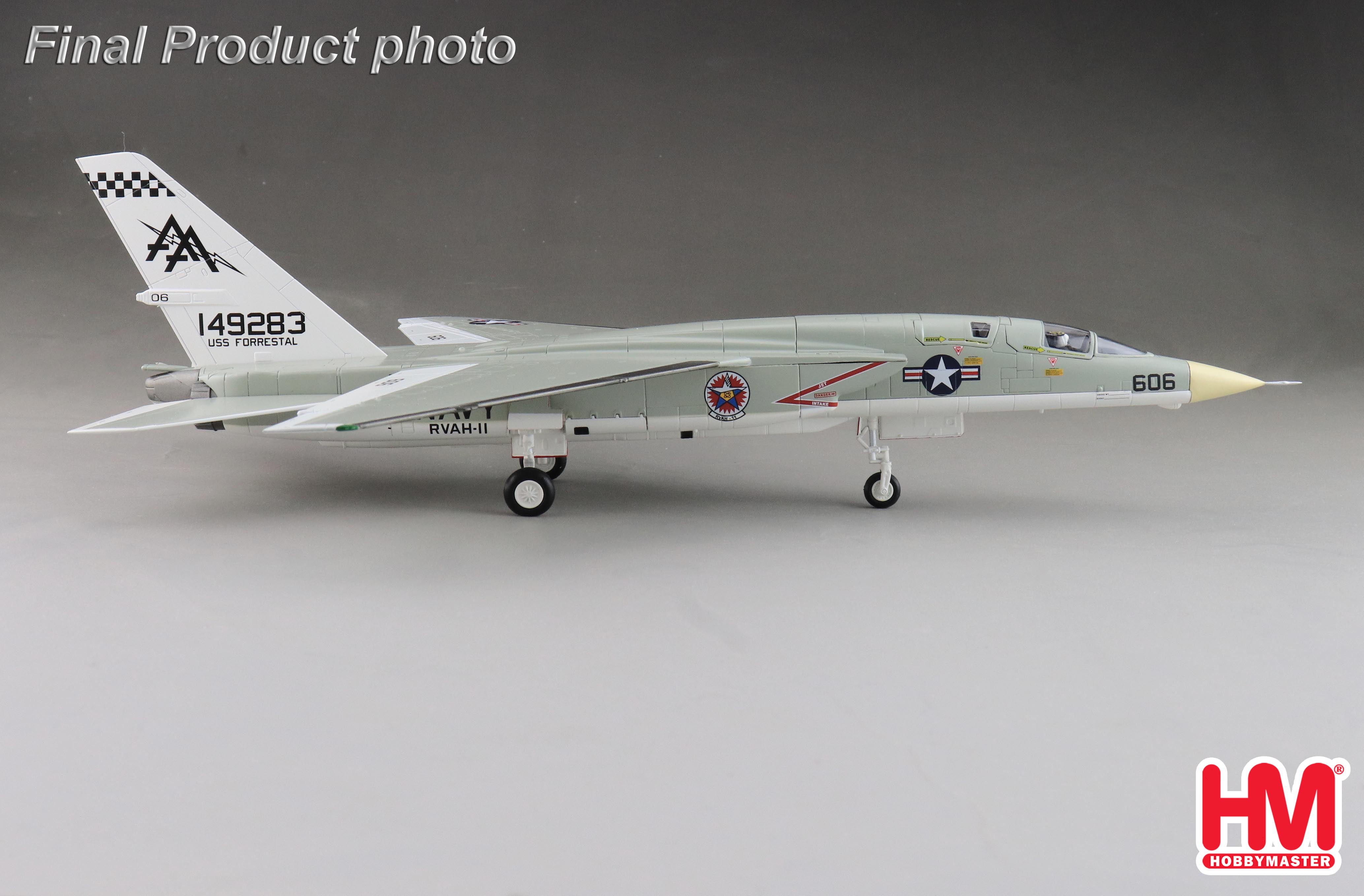 RA-5C Vigilante 149283, RVAH-11, USS Forrestal, 1967